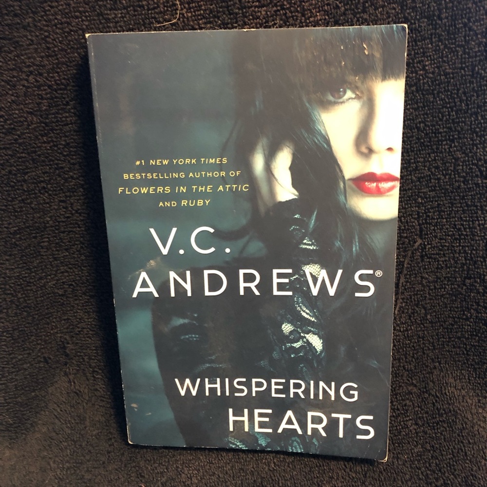 V. C. Andrews Whispering Hearts soft cover book.